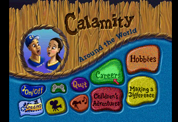 Calamity Adventure 3: Around the World Title Screen